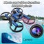 2 IN 1 MOTORCYCLE FOLDING RC DRONE with 2MP Camera Carousel 2