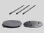 Outdoor Camping Barbecue Rack Cast Iron Grill Pan Carousel 5