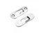 Mayitr 10/20Pcs Picture Hangers 44mm X 16mm Metal Keyhole Hanger Fasteners For Carousel 7
