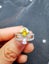 Yellow 0.5ct imitation of diamond Ring Size L1/2 Carousel 1