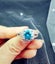 2ct Green blue Lab Grown Diamond Ring Carousel 6