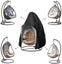 Egg Swing Chair Cover - Black Rain Cover, With Zip & String Pull Cord Carousel 3