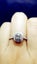 1ct Moissanite Diamond Engagement Ring Square Carousel 1