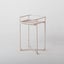Pink Square Metal Side Table 32.5x32.5x54cm Camping Home - Brand New NZ Stock Carousel 4