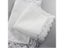 2Pcs Pure White Hankerchiefs Cotton Handkerchiefs Women Men 23cm*25cm Pocket Carousel 5