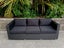 Couch Black Rain Cover: To Fit: H x 600, D x 780, L x 1860 Carousel 3