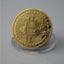 NEW Golden Bitcoin Coin Collectible Gift BTC Coin Art Collection Carousel 3