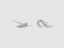 S925 Silver Question Mark Studs Exclamation Earrings Girls Jewelry Birthday Gift Carousel 2