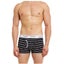 18 X Bonds Mens Guyfront Trunks Underwear Black / Grey Stripe Carousel 8