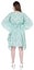 Moomaya Printed Short Kaftan For Women Kimono Swimwear Cover-Up Beach Carousel 3