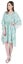 Moomaya Printed Short Kaftan For Women Kimono Swimwear Cover-Up Beach Carousel 4