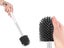 2 X Flexible TPR Bristles Toilet Brush with Not Water Leaking Holder Slots Base Carousel 4