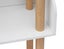 “Final stock clearance " 3 Tier Kids Bookshelf - White + Pine Carousel 3