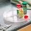 Idesign 27.9cm Clear Round Turn Spin Spice Kitchen Uitlity Table Plate Storage Carousel 2