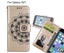 Galaxy S21 Case mandala embossed leather wallet case Carousel 1