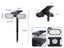 SOLAR FLOODLIGHT 2 HEADS 270° PIR SENSOR Footpath/wall mount dual purpose Carousel 6