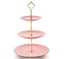 Cupcake Plate Stand Center Handle Fittings Hardware Golden Crown Rod Carousel 3