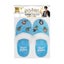 3 X Kids Boys Girls Harry Potter & Friends Hogwarts Kawaii Slippers Light Blue Carousel 4