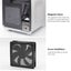 9CM 12CM 14CM Magnetic Frame Black Mesh Dust Filter PC Cooler Fan Filter Magnet Carousel 4