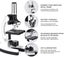 2022 Newest 1200X Kids Microscope Set of 28 Carousel 3