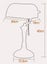 New Design Handmade Tiffany Table Lamp Carousel 6