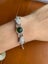 amazing 100% Blue amber S925 Silver bracelet Carousel 6
