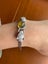 amazing 100% Blue amber S925 Silver bracelet Carousel 5