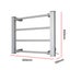 Pronti Heated Towel Rack Electric Bathroom Towel Rails Warmer E60W Silver Carousel 3