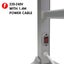 Pronti Heated Towel Rack Electric Bathroom Towel Rails Warmer E100W Silver Carousel 3