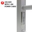 Pronti Heated Towel Rack Electric Bathroom Towel Rails Warmer E160W Silver Carousel 3