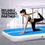 6m Tumbling Mat Gymnastics Exercise 20cm Air Track - Blue Carousel 3