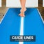 6m Tumbling Mat Gymnastics Exercise 20cm Air Track - Blue Carousel 5