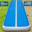 6m Tumbling Mat Gymnastics Exercise 20cm Air Track - Blue Carousel 7
