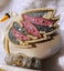 Hand Craft Decorated Goose Egg - Swan Jewellery Music Box Carousel 3