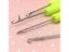 Factory Selling 15Cm Pink Lemon Plastic Knitting Crochet Hooks For Jumbo Braids Carousel 6