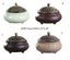 Coil Incense Bowl, Holder for Meditation, Relaxation, Calmness, Energy Cleanse Carousel 1
