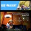 Camping Lantern Fan,Foldable Light Fan Cordless,Desk Fan Carousel 4
