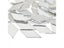 100Pcs Glass Mirror Mosaic Tiles Diamond Shape For Wall Art Diy Supplies Carousel 4