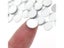 50pcs/lot Round Mini Mosaic Tiles Glass Mirror Self-Adhesive Sticker For Wall Carousel 3