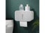 Toilet Paper Holder Towel Wall Mounted Storage Box Bathroom Accessories Tray Carousel 8