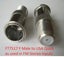 TV Freeview UHF Terrestrial FM Stereo Balun Adapter Male Femal F Type 1x Choice Carousel 6