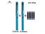 Jinhao 5pcs Ink Blue 2pcs Business Office Fountain Pen Student School Carousel 13