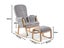 Rocking chair with footstool Carousel 6