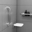 Evekare Concealed Flange Safety Grab Bathroom Hand Rail Pull Bar Handle 450mm SS Carousel 8