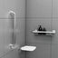Evekare Concealed Flange Safety Grab Bathroom Hand Rail Pull Bar Handle 600mm SS Carousel 8