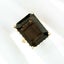 Vintage 18K Gold Emerald Step Cut Smokey Topaz Wire Basket Cocktail Ring Carousel 4