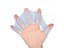 1Pair Hot Sale Unisex Frog Type Silicone Girdles Swimming Hand Fins Flippers Carousel 5