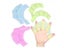 1Pair Hot Sale Unisex Frog Type Silicone Girdles Swimming Hand Fins Flippers Carousel 6