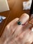 100% untreated green natural jadeite jade S925 silver ring Carousel 4