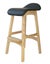 Replica Erik Buch Barstool - Ash / Black 66cm Carousel 1